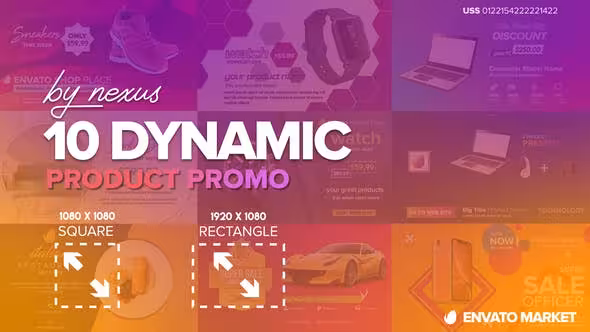دانلود Dynamic Product Promo – پروژه افترافکت