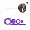 برچسب ماهوت طرح Purple-Fiber مناسب برای ساعت هوشمند هوآوی Watch GT
