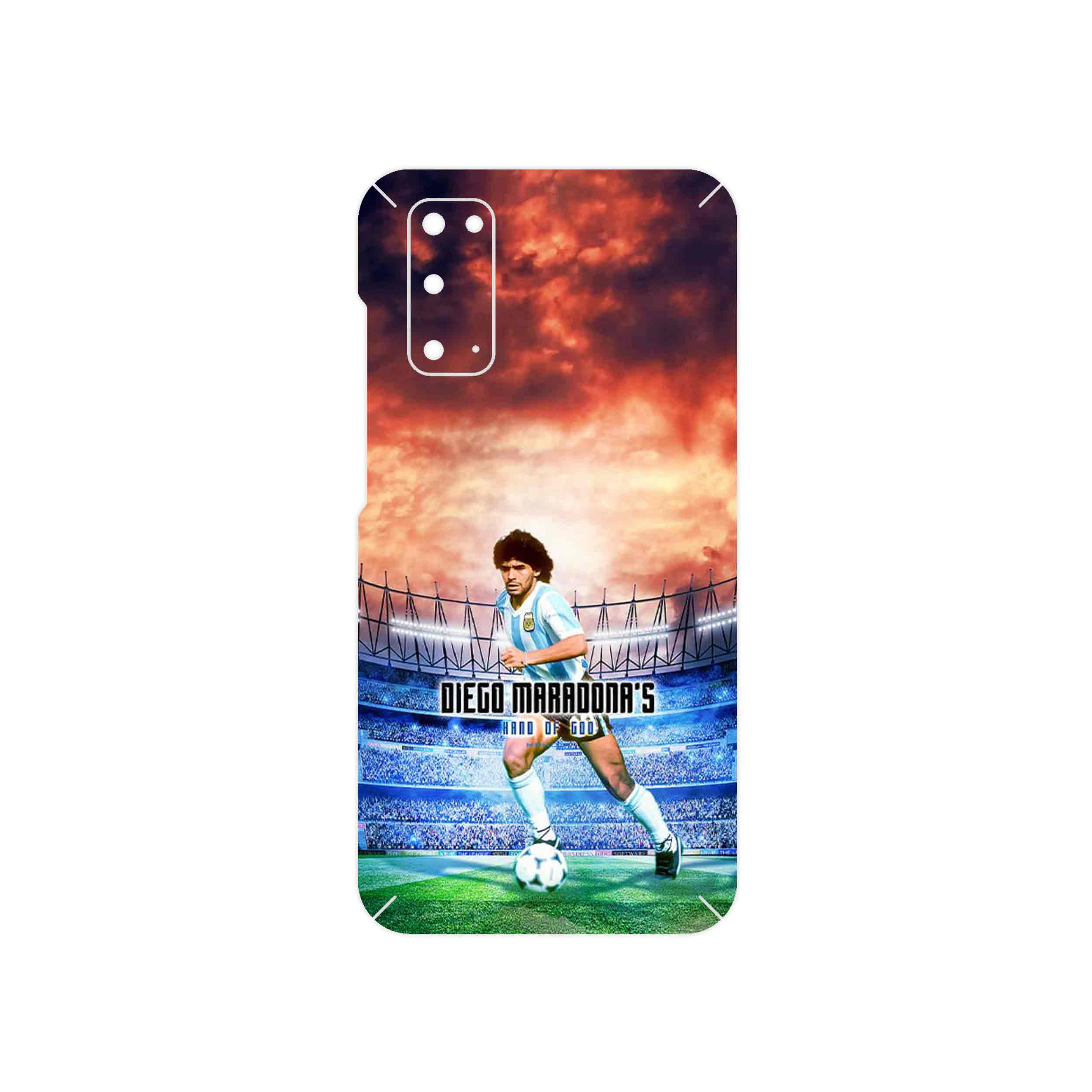 برچسب پوششی ماهوت مدل Diego Maradona مناسب برای گوشی موبایل سامسونگ Galaxy S20