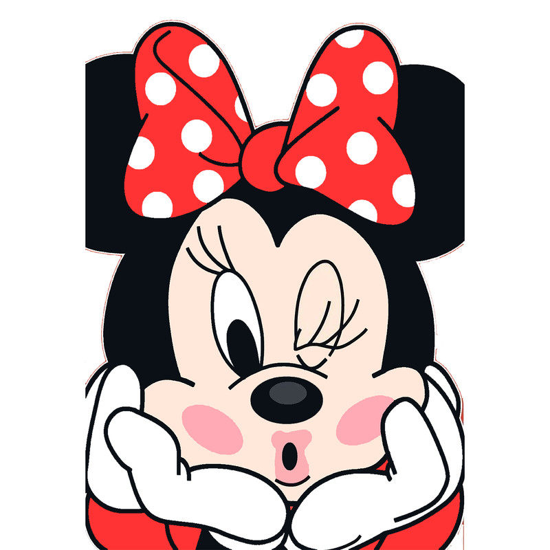 استیکر تزئینی موبایل مدل Mrs. Mickey