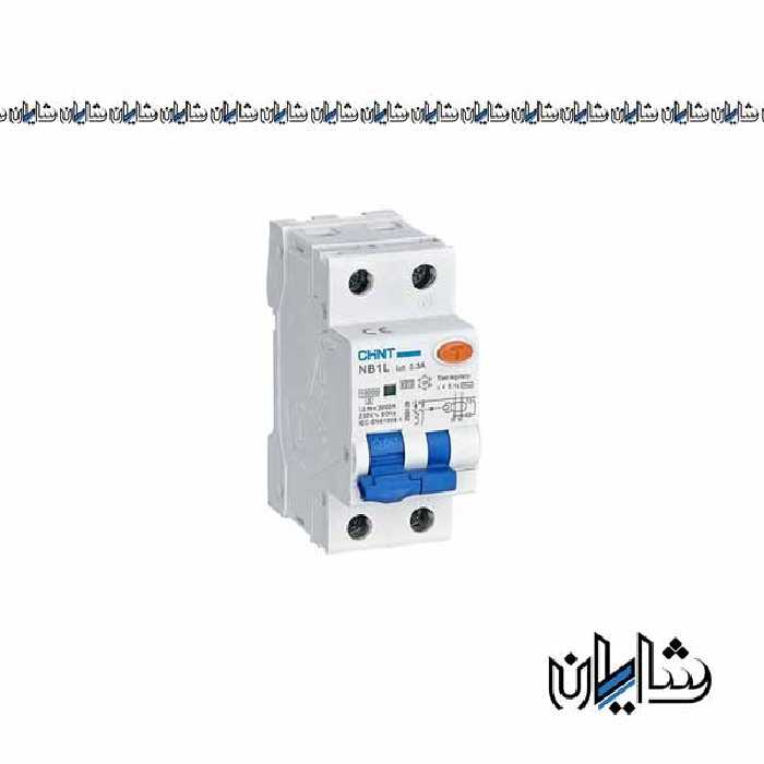 کلید محافظ جان ترکیبی دو پل 32 آمپر چینت مدل NB1L-40