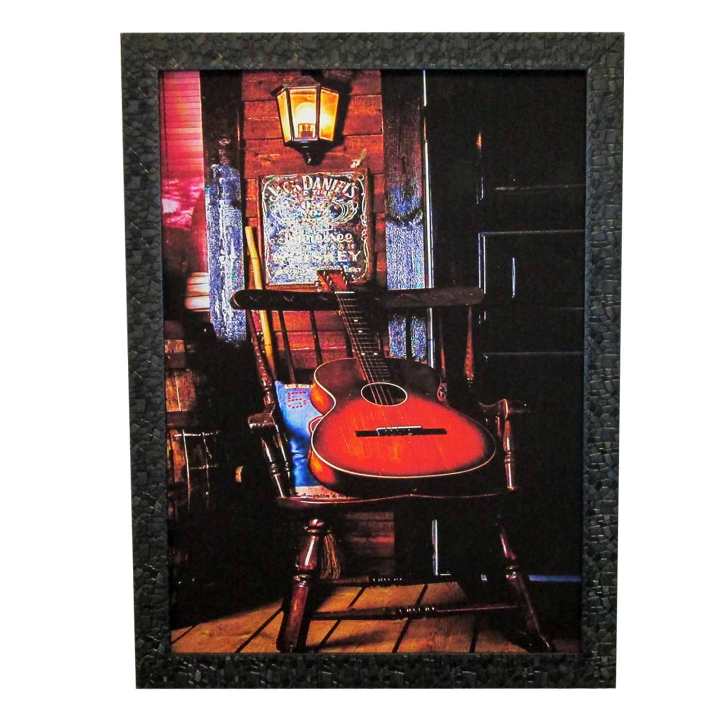  تابلو نوری مدل بک لایت طرح گیتار کد 06