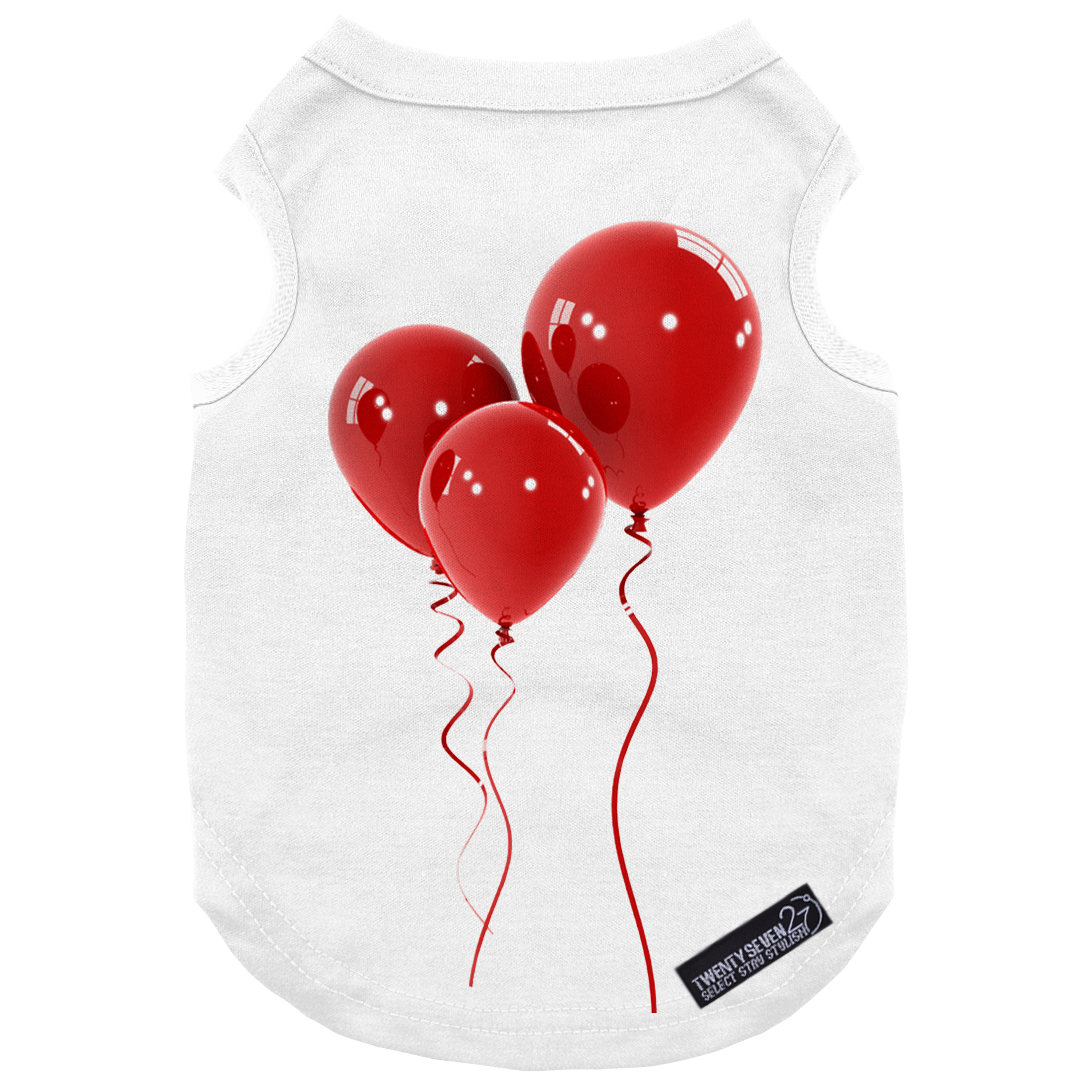 لباس سگ و گربه 27 طرح Balloon کد MH849 سایز XL