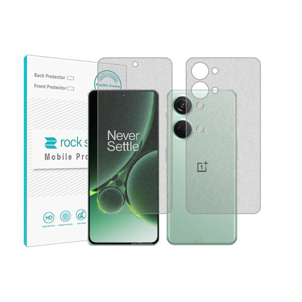 گلس صفحه نمایش و پشت گوشی وان پلاس Nord 3 مدل نانو هیدروژل گیمینگ برند راک اسپیس کدss