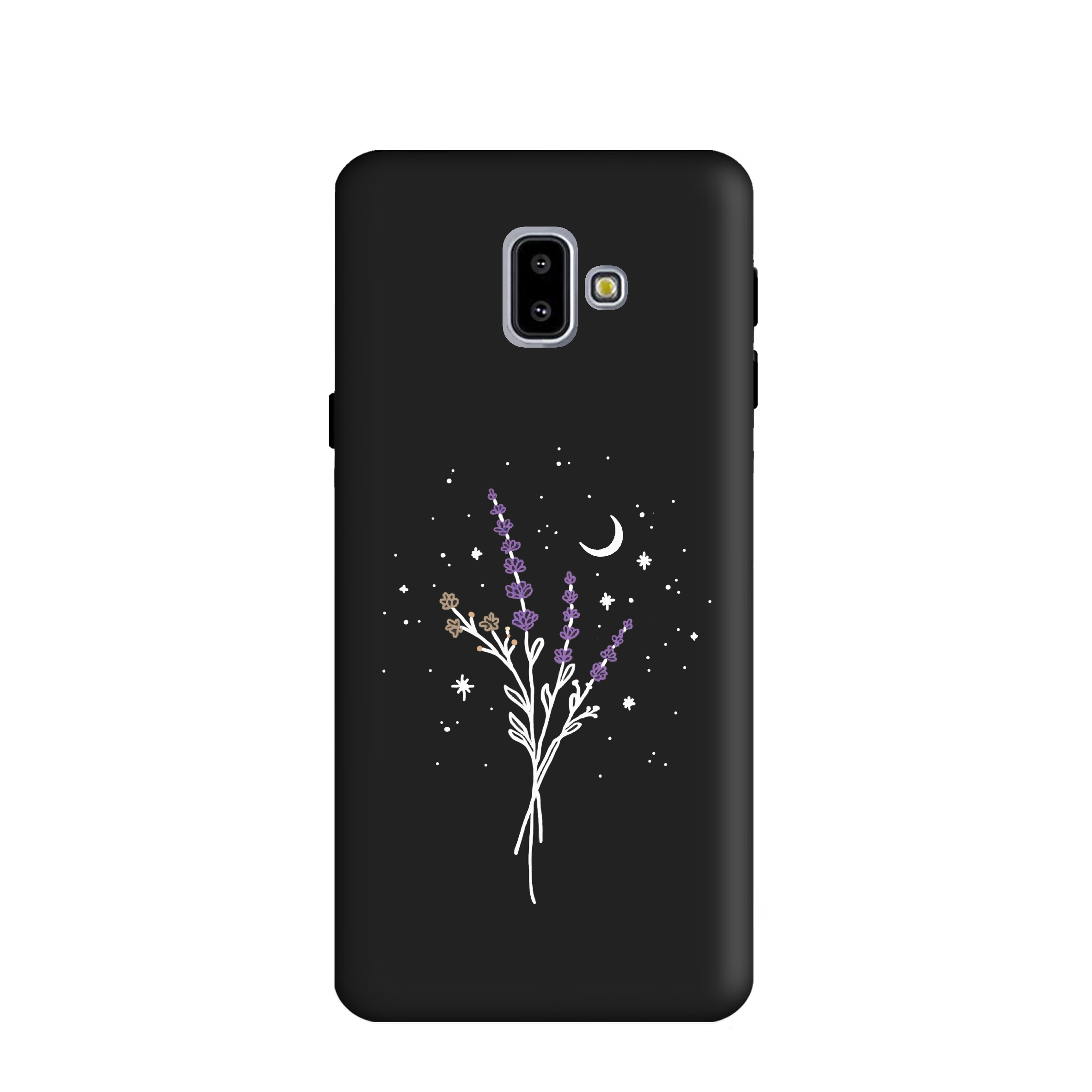 کاور طرح گل مینیمال کد y3629 مناسب برای گوشی موبایل سامسونگ galaxy J6plus