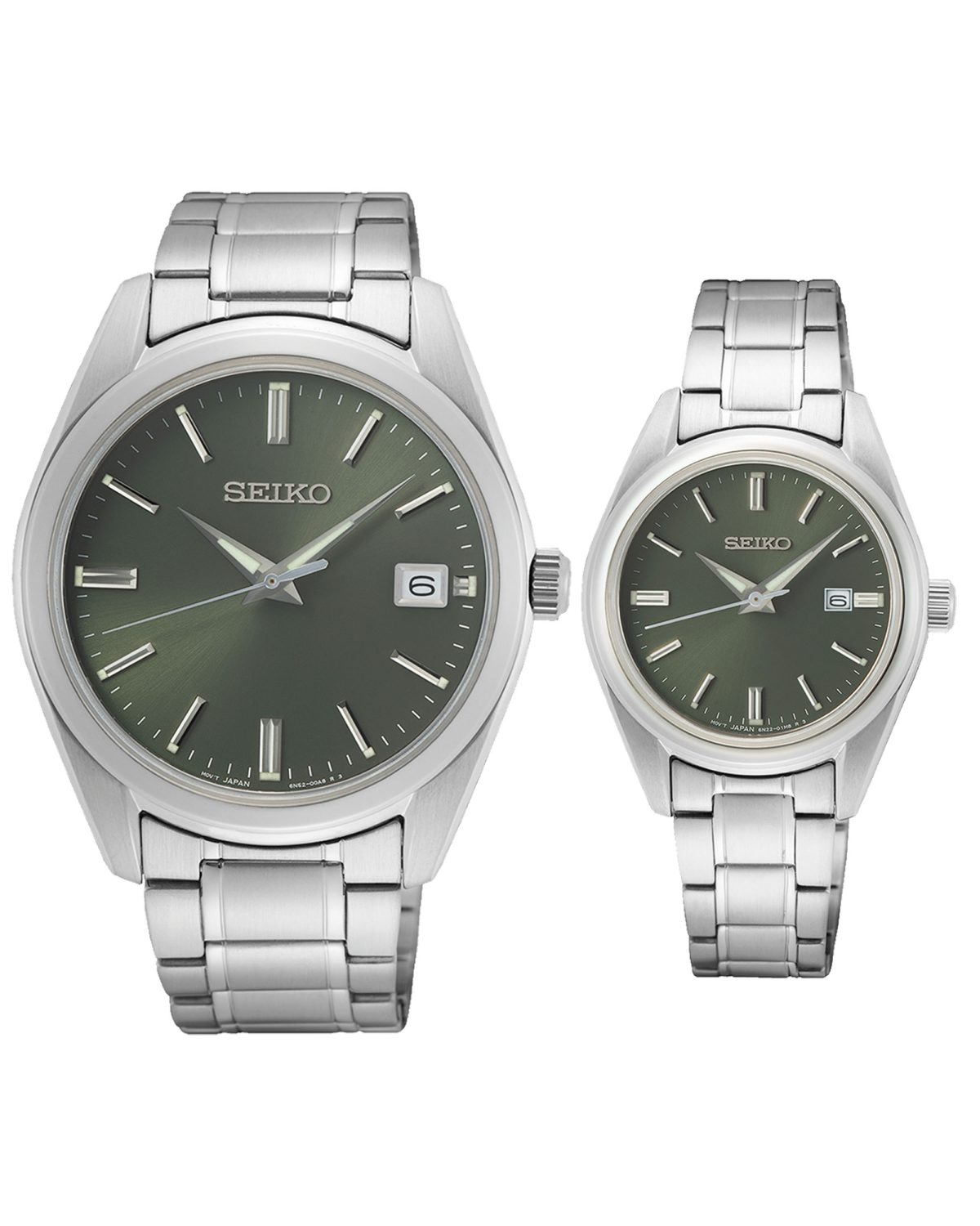 ساعت مچی ست مردانه و زنانه سیکو SEIKO SUR533 SUR527