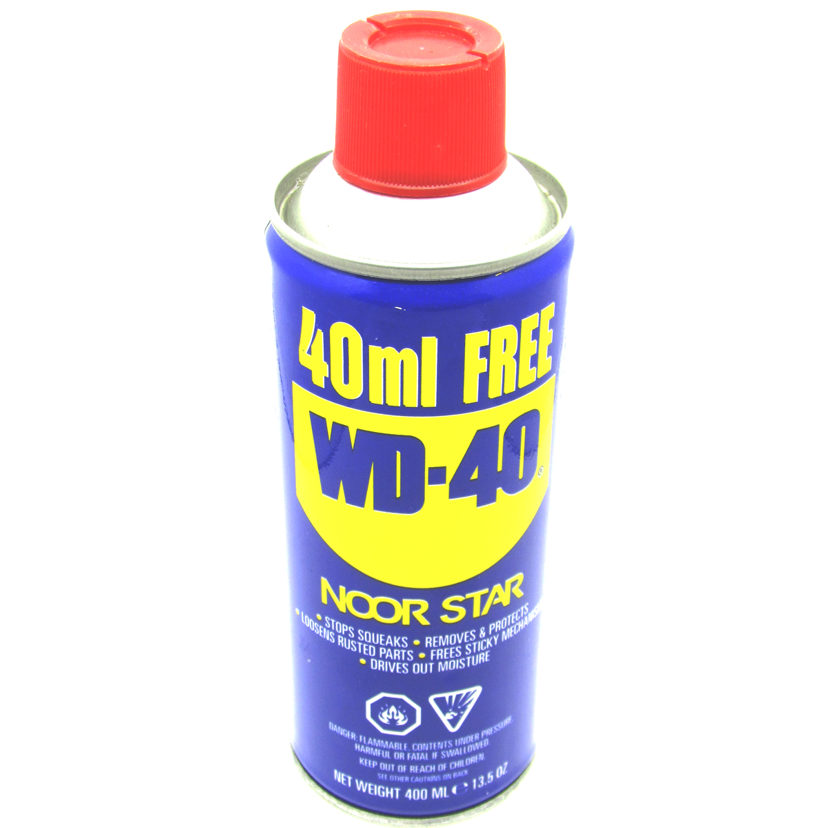 اسپری روان کننده نور استار مدل WD-40 حجم 400 میلی لیتر