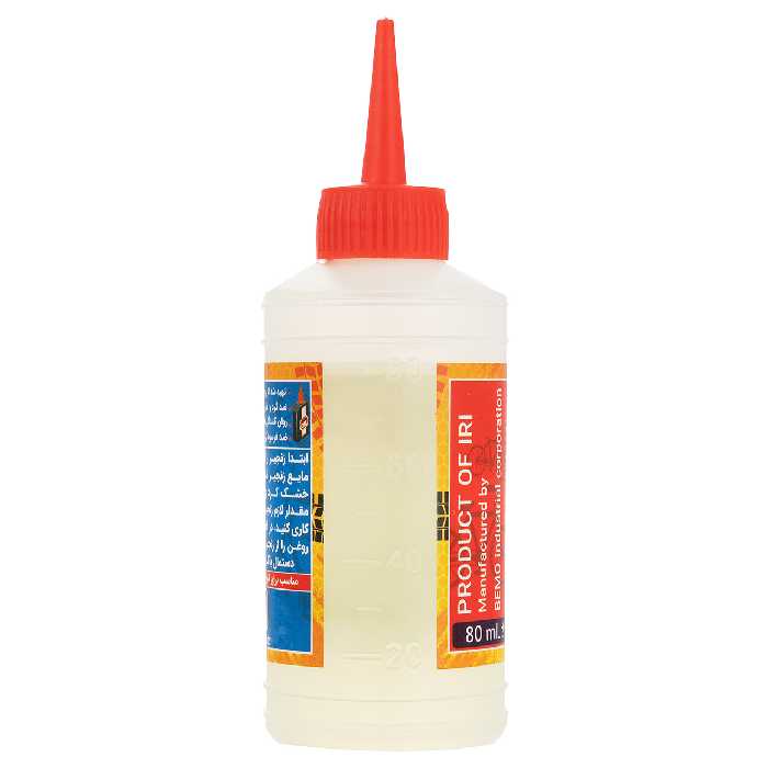  روغن زنجیر دوچرخه بمو مدل A200 حجم 80 میلی لیتر بسته 9 عددی