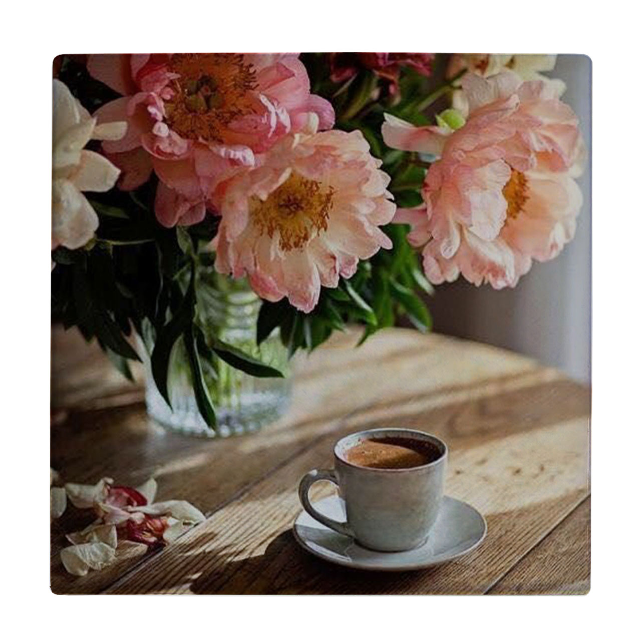 زیر لیوانی طرح گلدان و فنجان کد    3116527_286