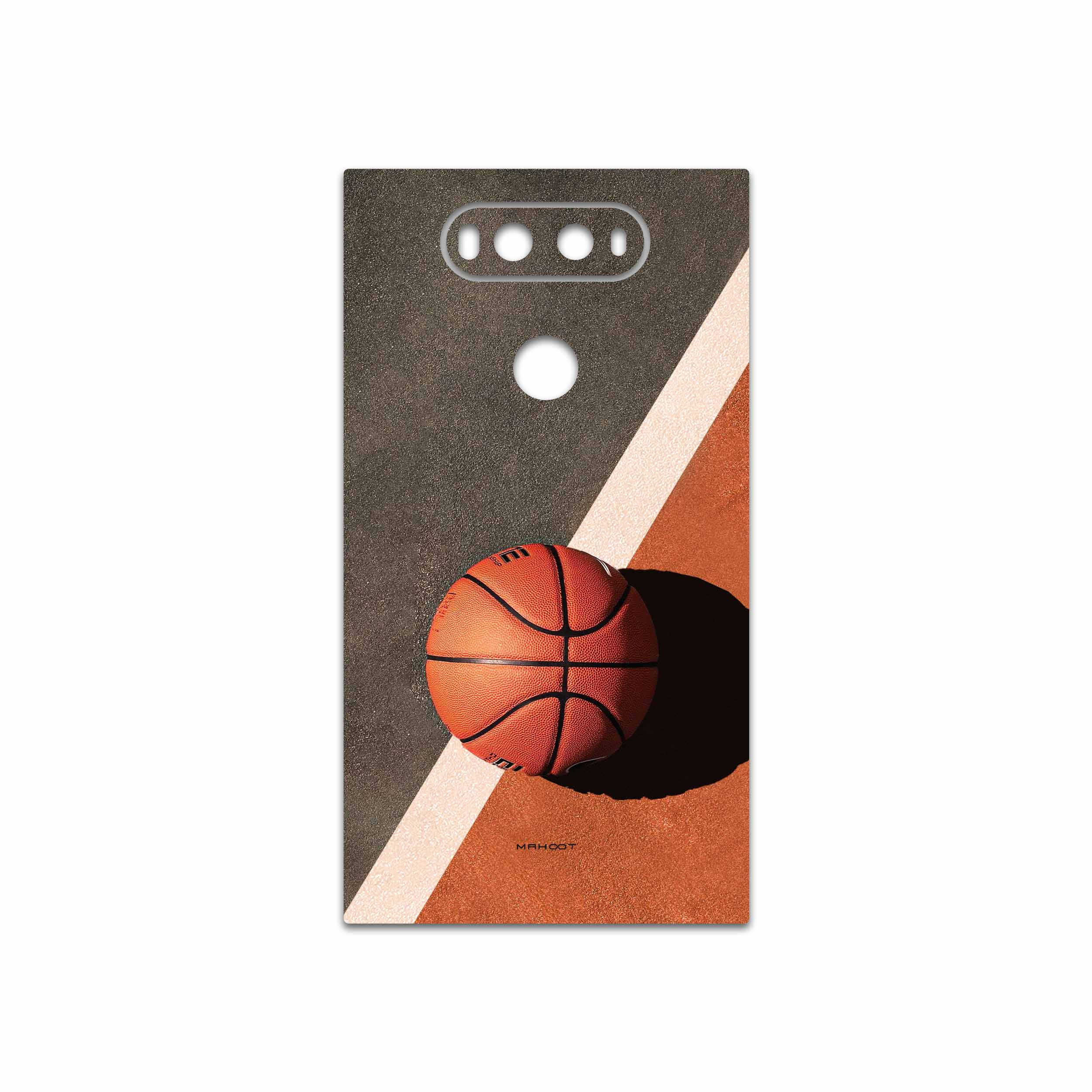 برچسب پوششی ماهوت مدل Basketball مناسب برای گوشی موبایل ال جی V20