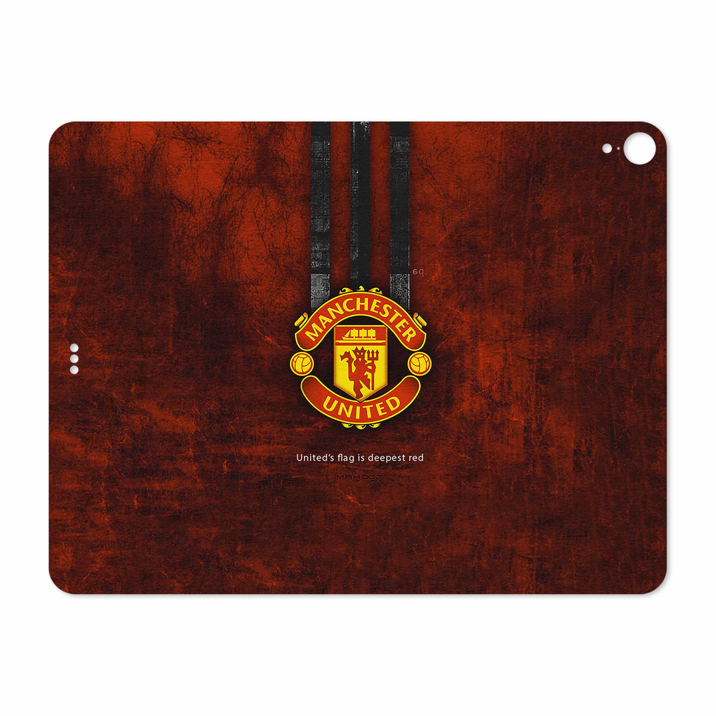 برچسب پوششی ماهوت مدل Manchester-United مناسب برای تبلت اپل iPad Pro 12.9 (GEN 3) 2018 A1895