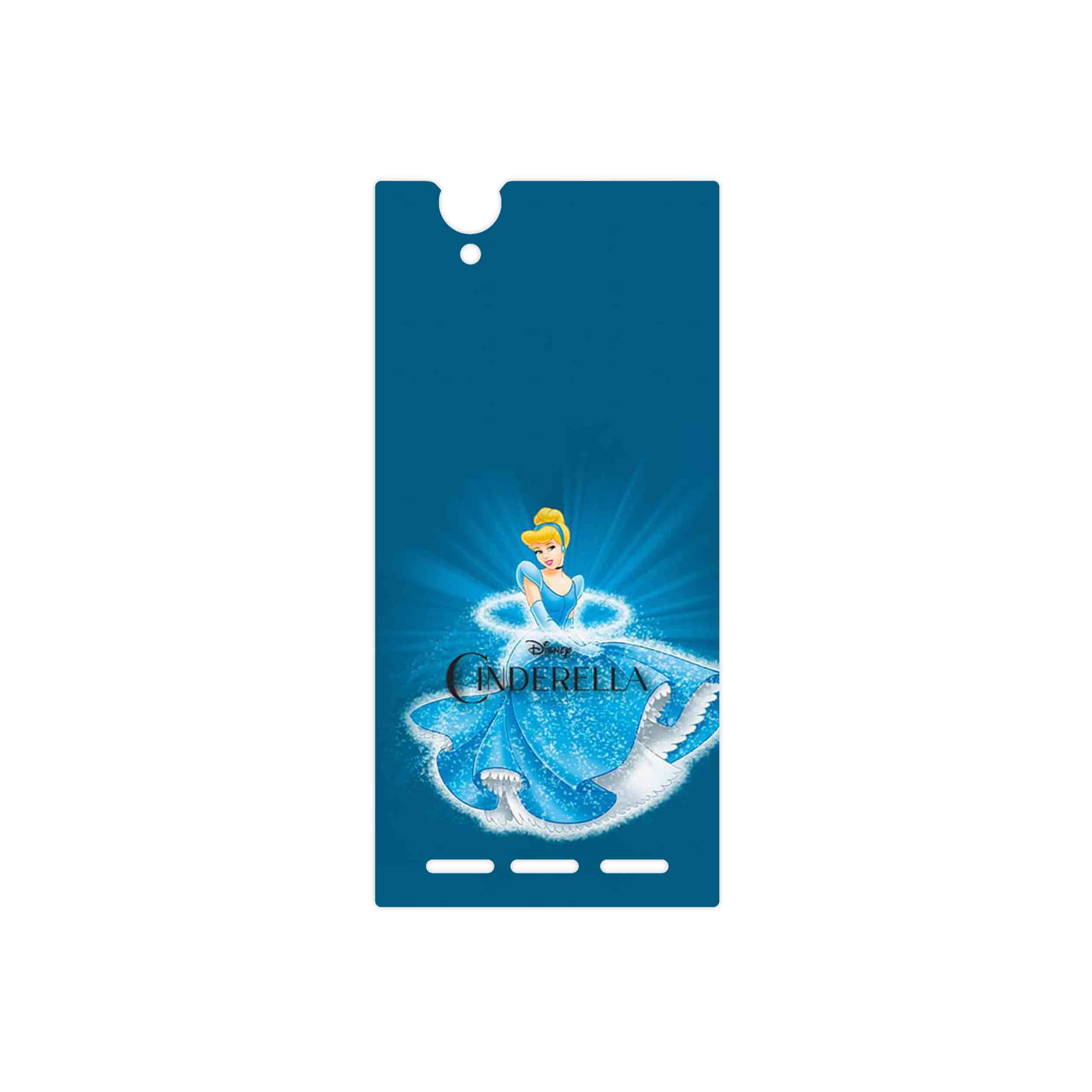 برچسب پوششی ماهوت مدل Cinderella مناسب برای گوشی موبایل سونی Xperia T2 Ultra
