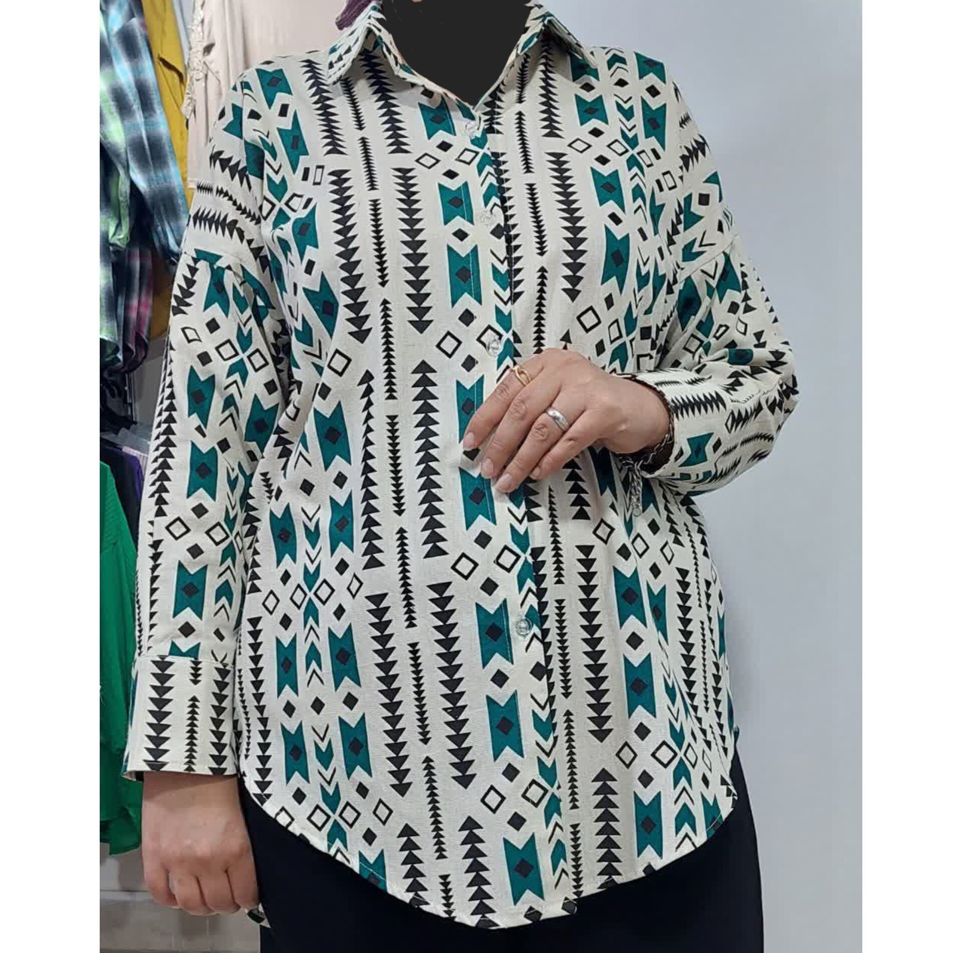 مانتو لنین طرح دار