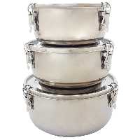 ظرف نگهدارنده غذا کد D239 مجموعه 3 عددی