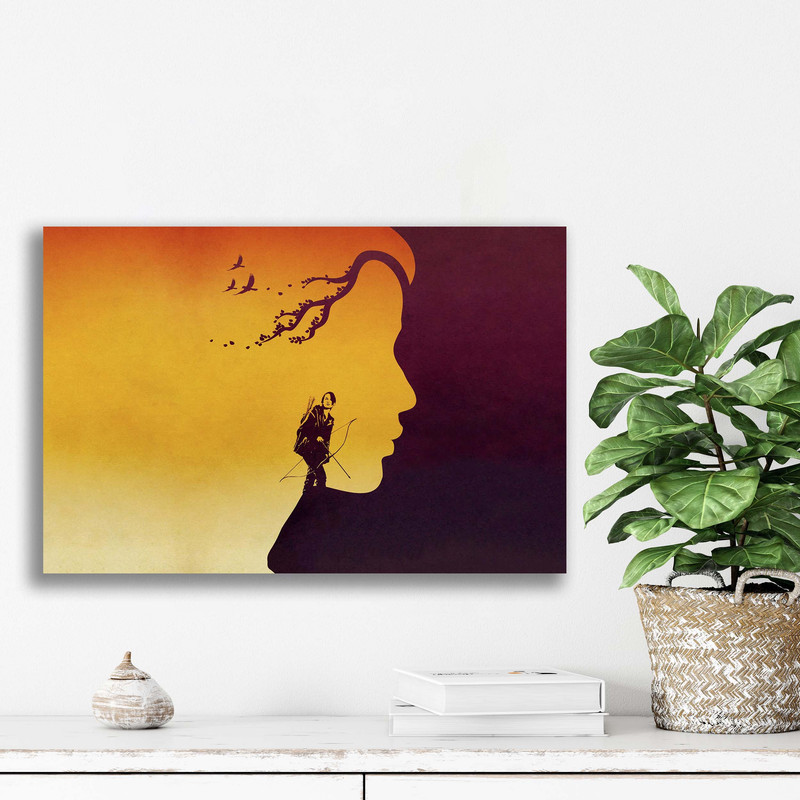 تابلو شاسی دنیای قاب مدل ابستره | دنیای قاب