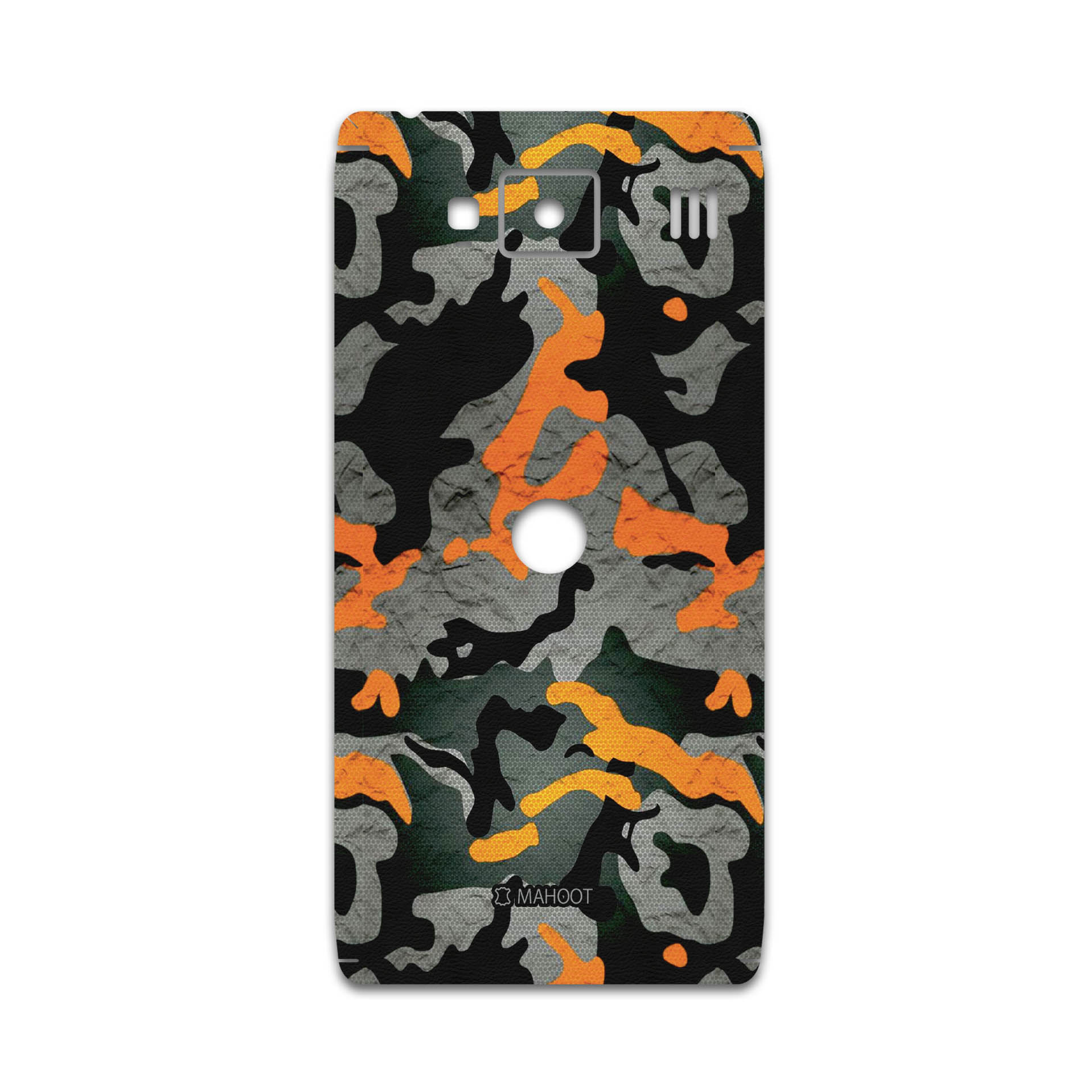 برچسب پوششی ماهوت مدل Autumn-Army مناسب برای گوشی موبایل موتورولا droid razr hd