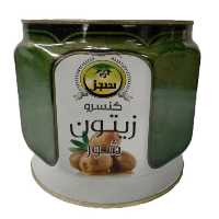 زیتون شور اسلایس قوطی 2700- مهدپروران سبز