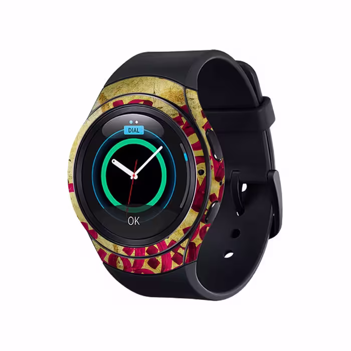 برچسب ماهوت طرح Nastaliq_5 مناسب برای ساعت هوشمند سامسونگ Galaxy Gear S2