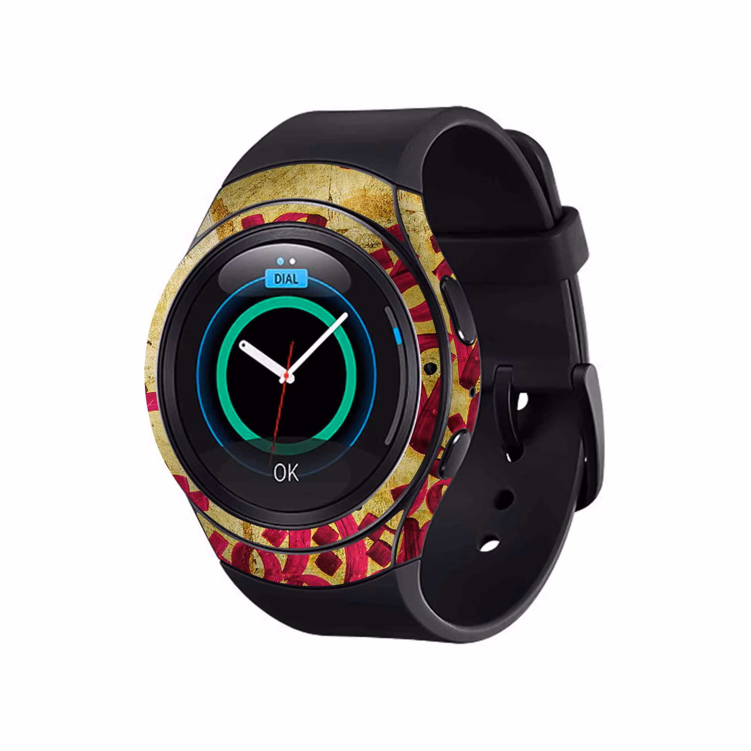 برچسب ماهوت طرح Nastaliq_5 مناسب برای ساعت هوشمند سامسونگ Galaxy Gear S2