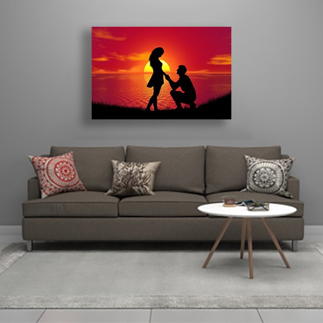 تابلو شاسی طرح عاشقانه کد j 8