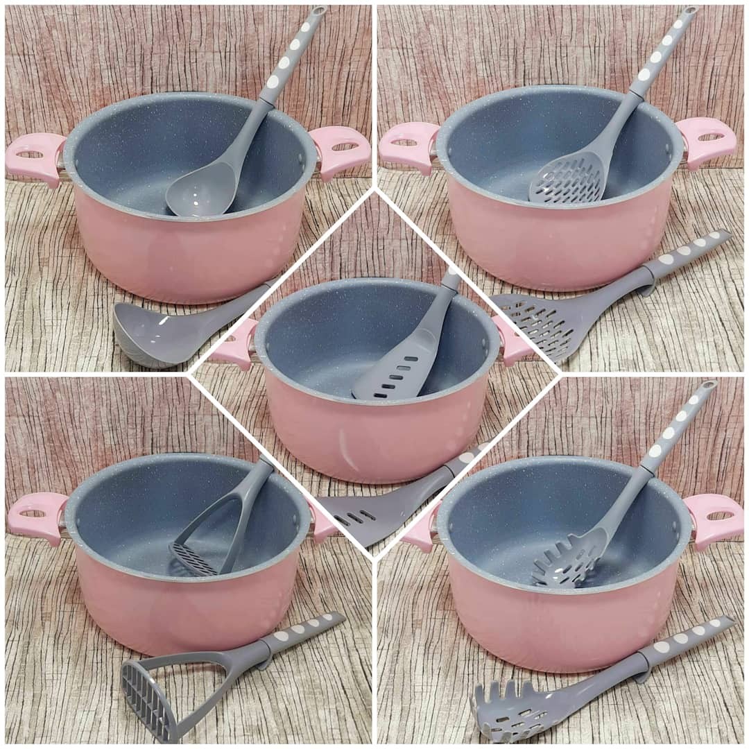 ست کفگیر ملاقه خالدار