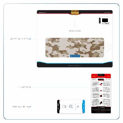 برچسب پوششی ماهوت مدل Army-Desert مناسب برای تبلت اپل iPad Pro 12.9 (GEN 3) 2018 A1876