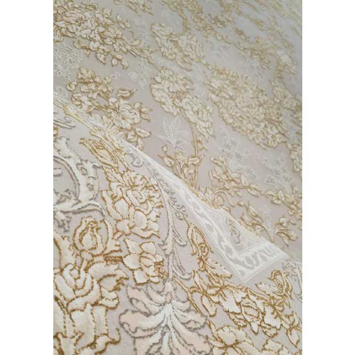 فرش ماشینی افرند کد 2264 زمینه صدفی