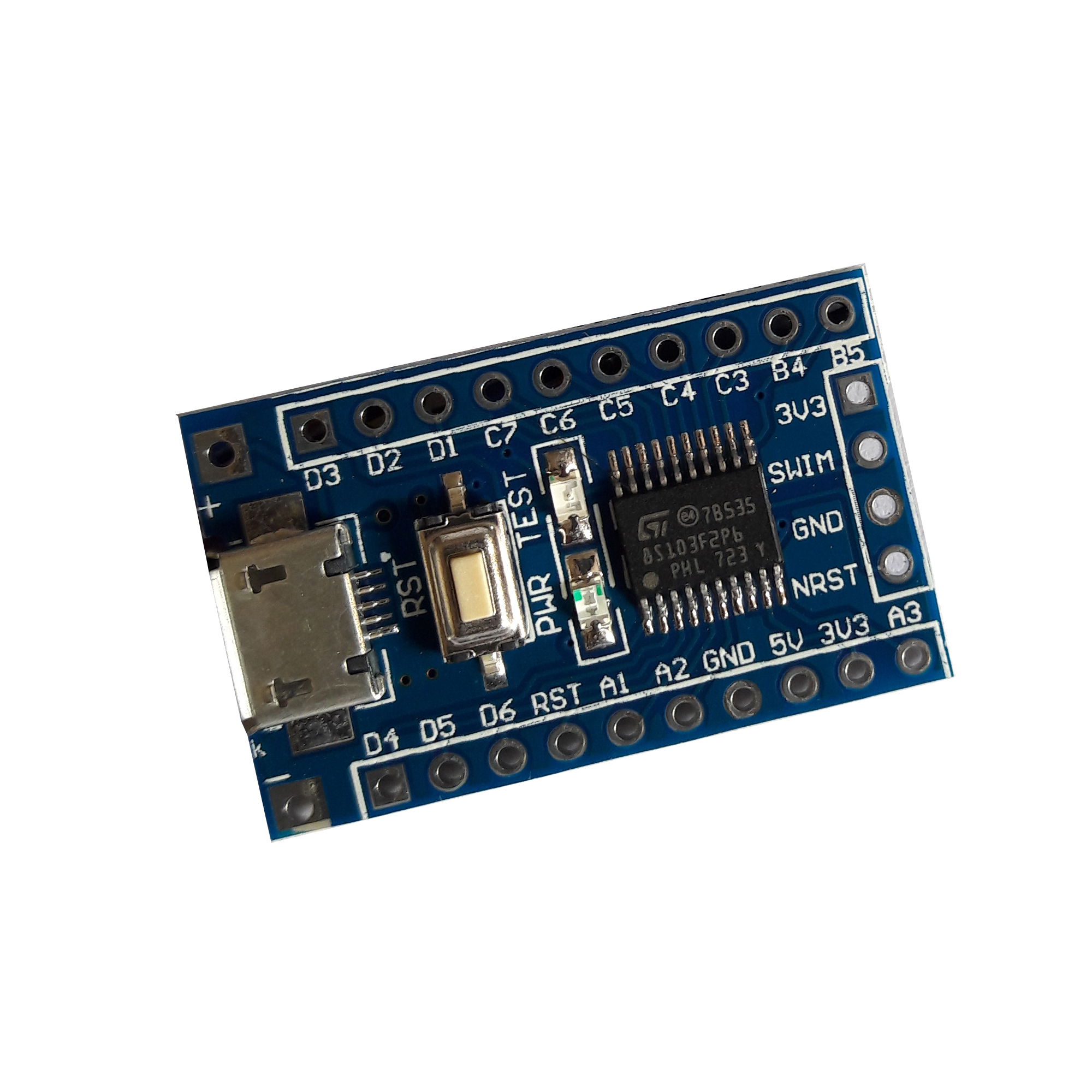 برد میکروکنترلر مدل STM8S103F3P6