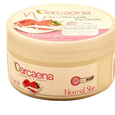 کرم مرطوب کننده کاسه ای پوست نرمال دراسنا مدل تمشک 