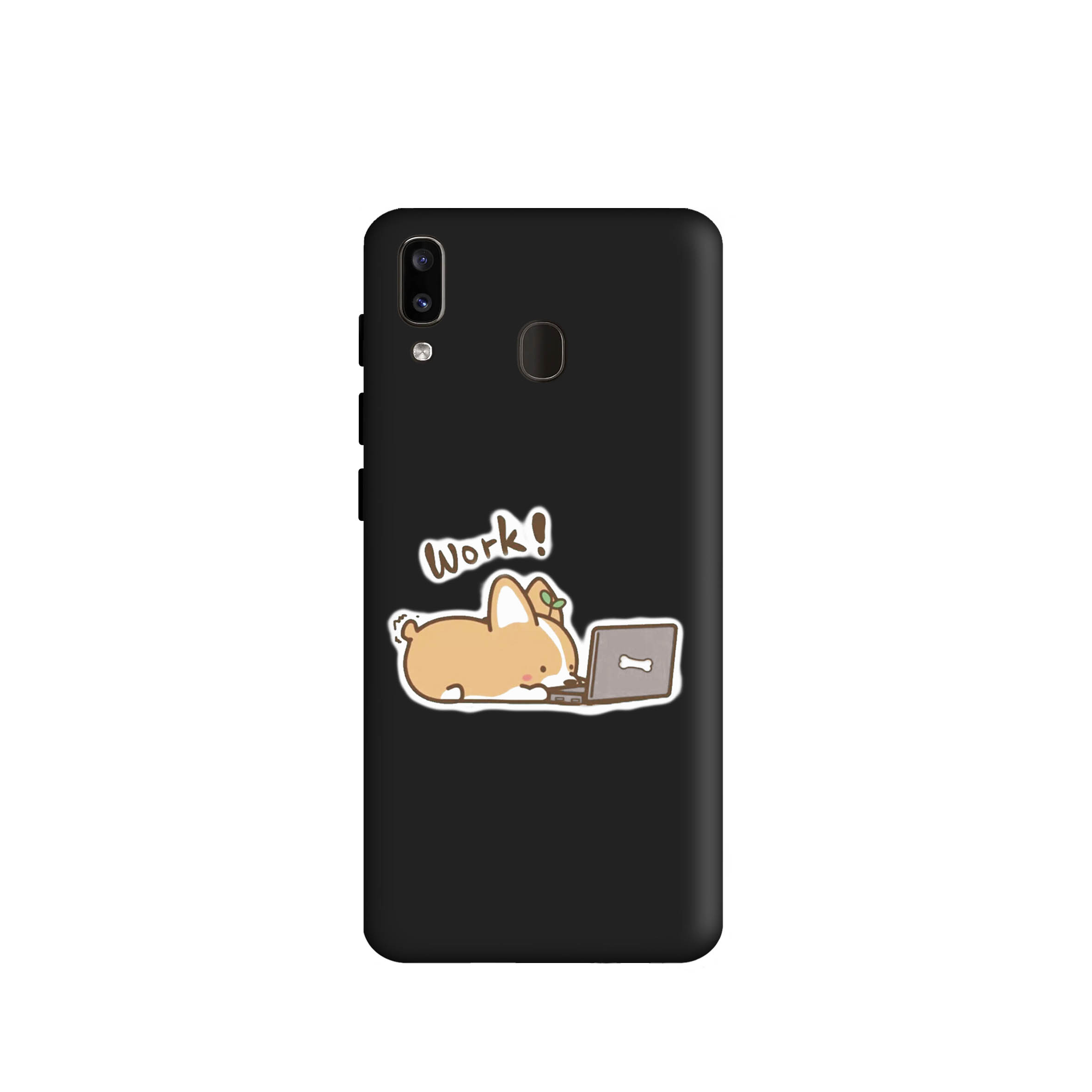 کاور طرح فانتزی سگ کد 427 مناسب برای گوشی موبایل سامسونگ Galaxy A20 / A30