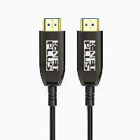 کابل HDMI V21 فیبر نوری کی نت پلاس مدل K-NET PLUS KP-CHAOC21100 طول 10 متر