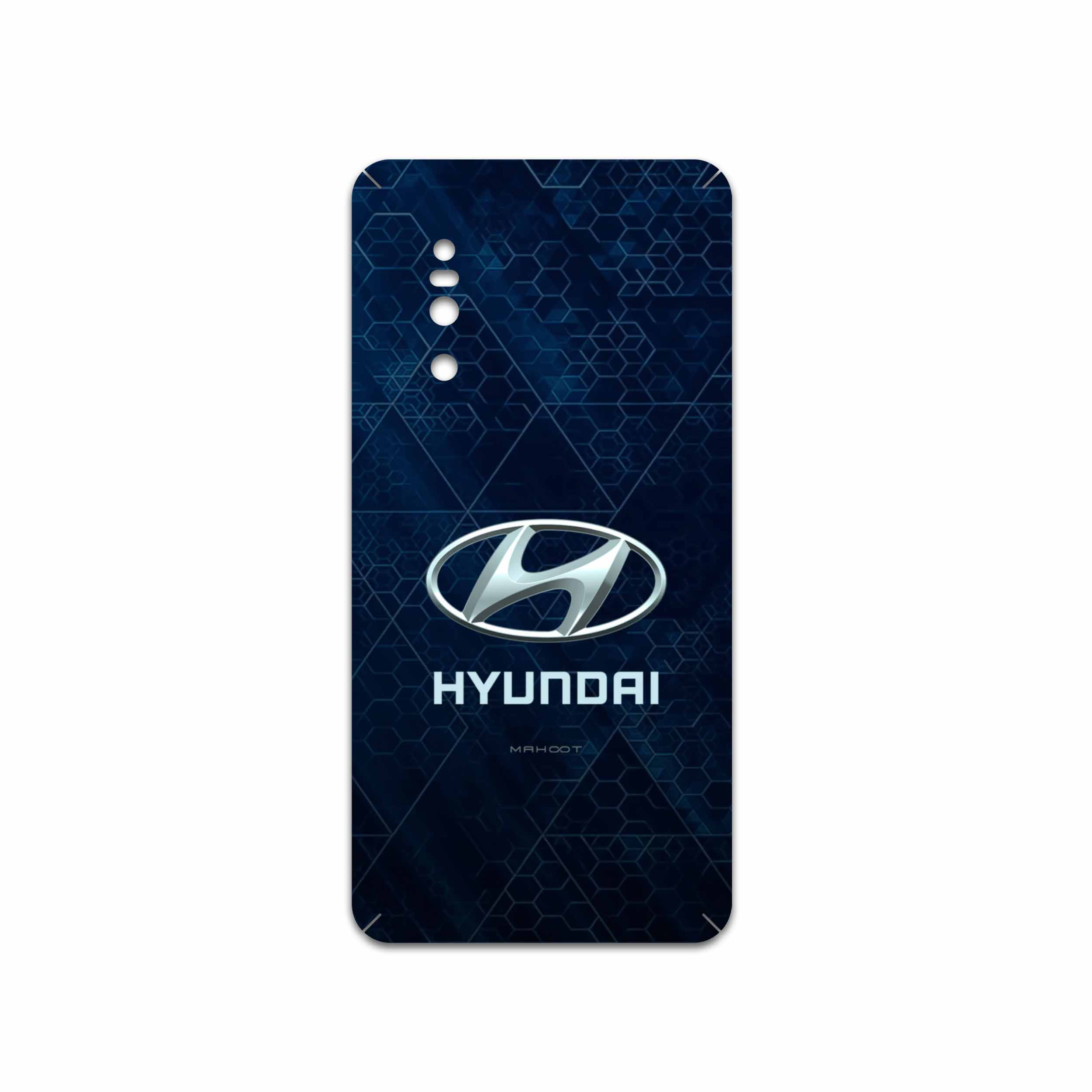 برچسب پوششی ماهوت مدل Hyundai-Logo مناسب برای گوشی موبایل ویوو X27