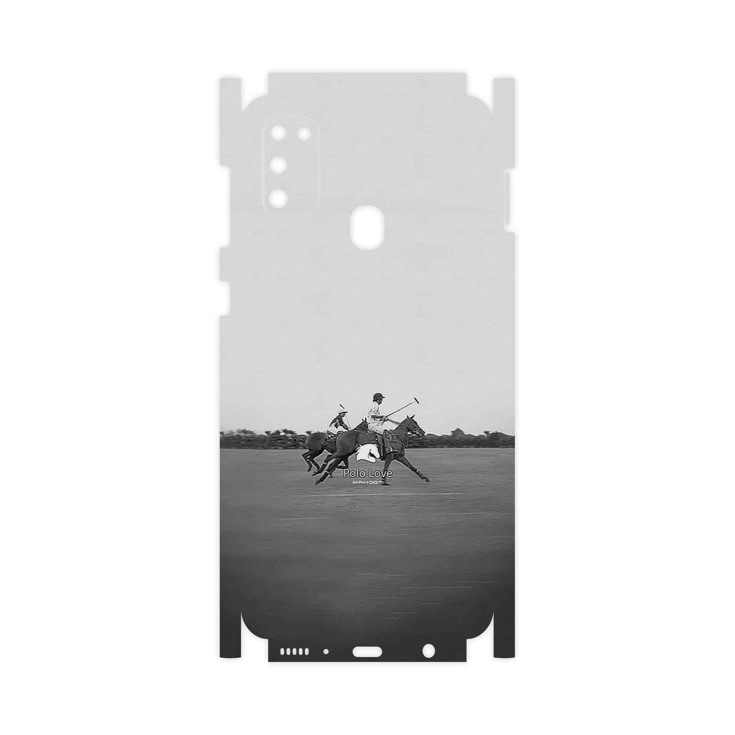 برچسب پوششی ماهوت مدل game of polo-FullSkin مناسب برای گوشی موبایل سامسونگ Galaxy M21