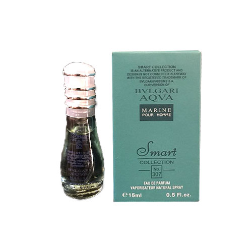 ادکلن مردانه اسمارت کالکشن کد307 رایحه بولگاری آکوا (Bvlgari Aqva marine) 15 میل