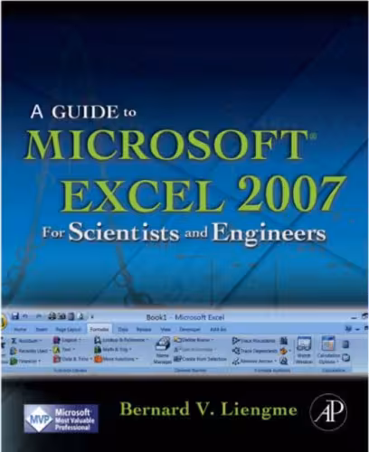 خرید و دانلود نسخه کامل کتاب A guide to Microsoft Excel 2007 for scientists and engineers