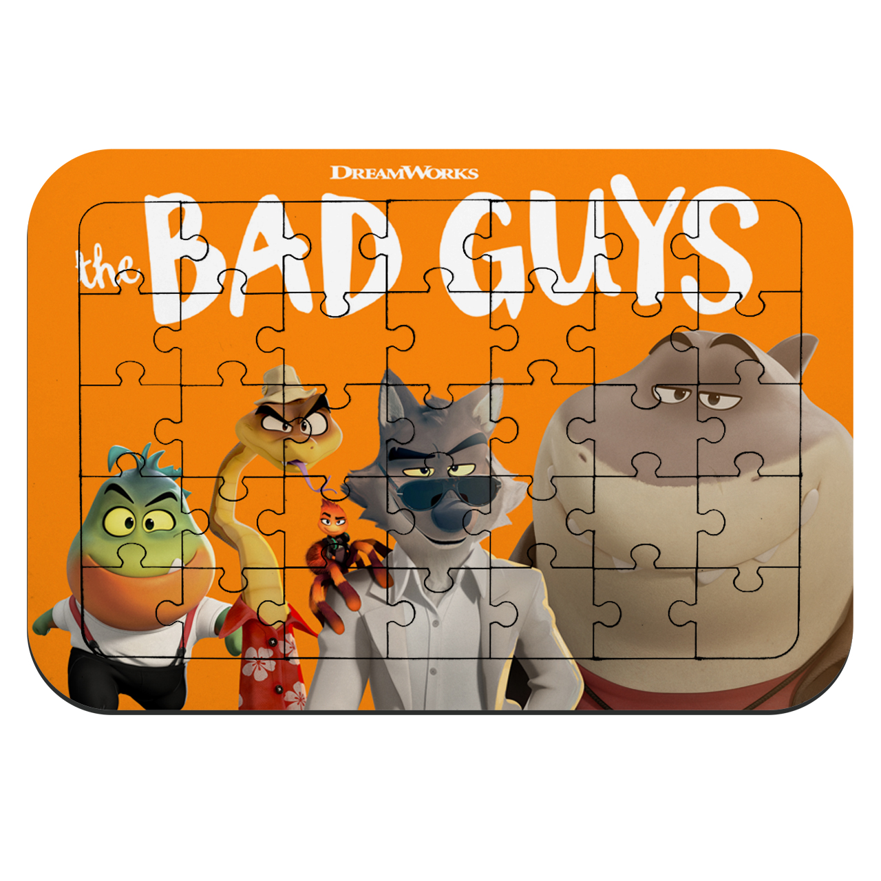 پازل 35 تکه طرح انیمیشن بدسابقه ها کد NI2332