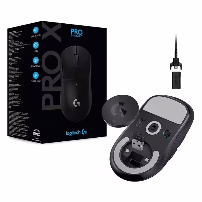 ماوس بی سیم مخصوص بازی لاجیتک مدل G Pro X Superlight 