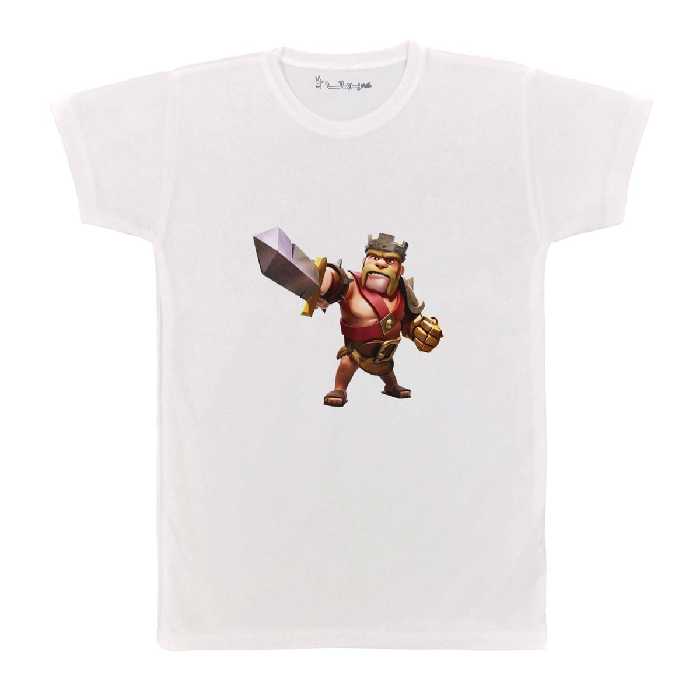 تی شرت بچگانه طرح پرمانه طرح clash کد pmt.818