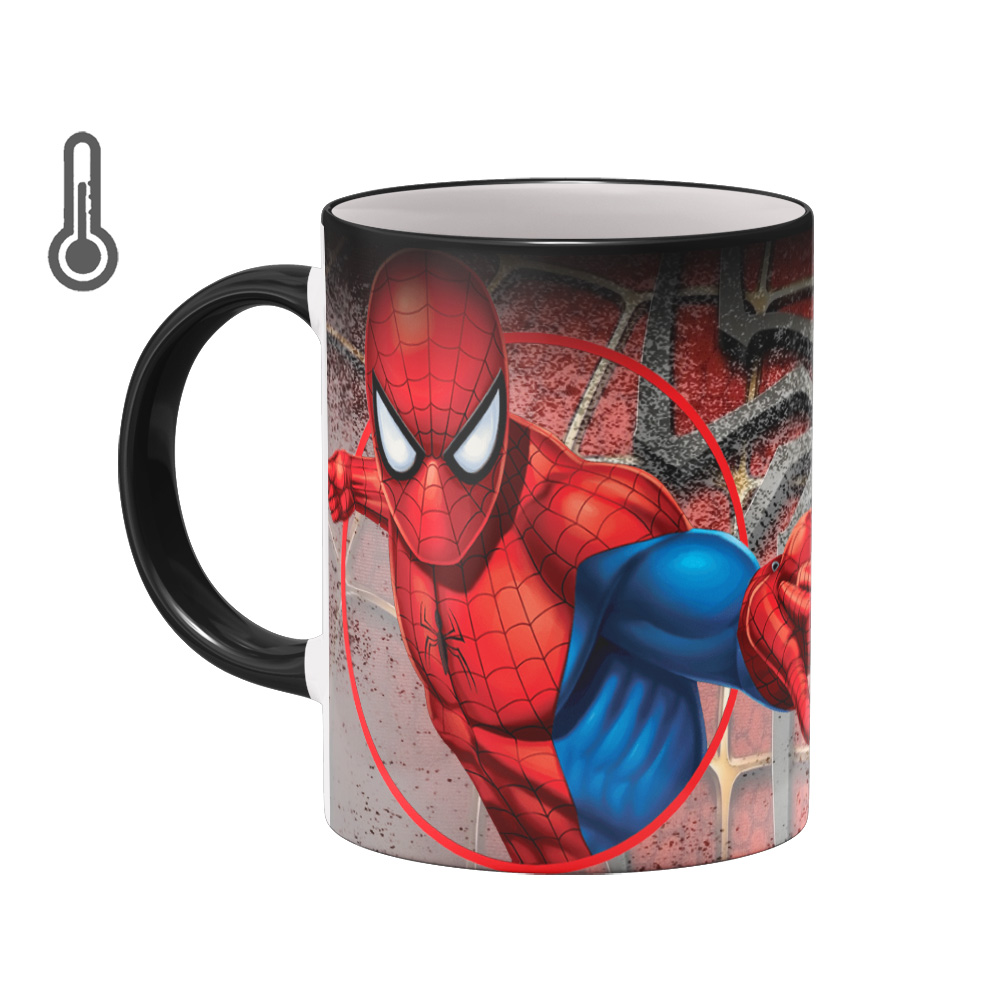 ماگ حرارتی بیگ ماگ مدل مرد عنکبوتی کد 6431