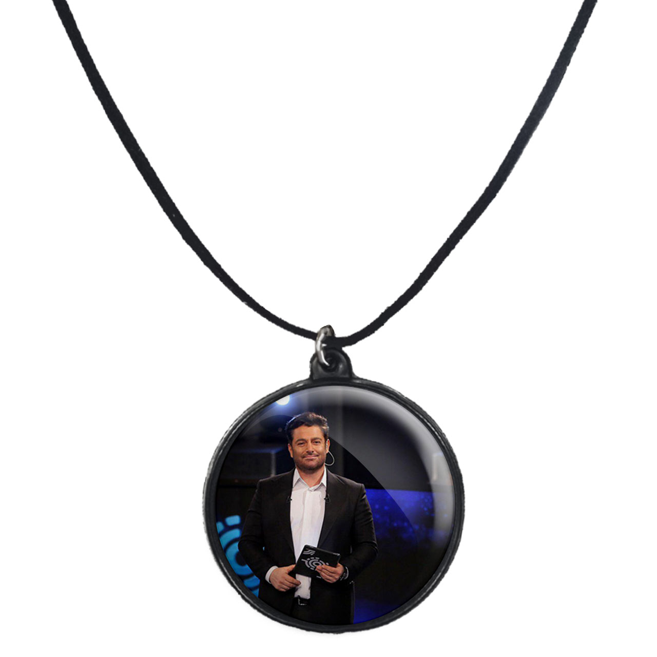 گردنبند پرمانه طرح محمد رضا گلزار کد pmb.24632 مدل دو طرفه