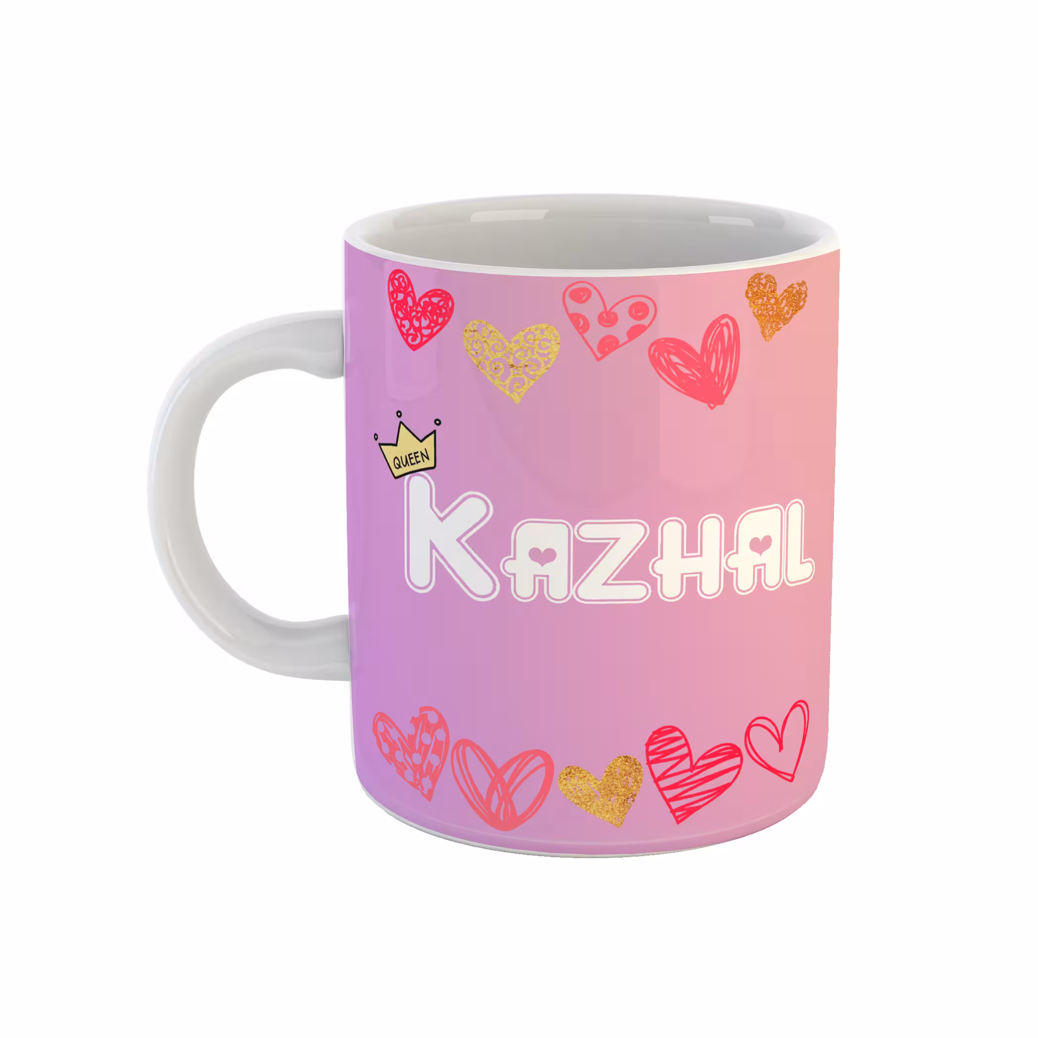 ماگ طرح تک شاخ مدل کژال