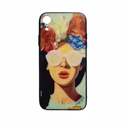 کاور طرح دختر کد ipxr مناسب برای گوشی موبایل اپل iPhone XR