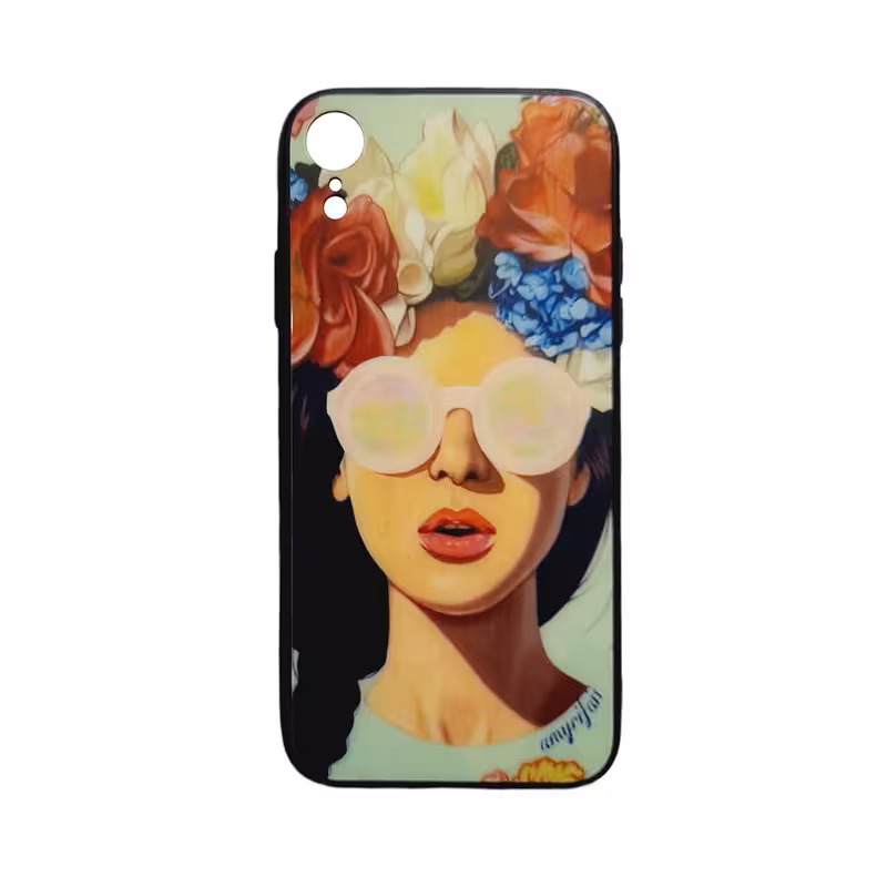 کاور طرح دختر کد ipxr مناسب برای گوشی موبایل اپل iPhone XR