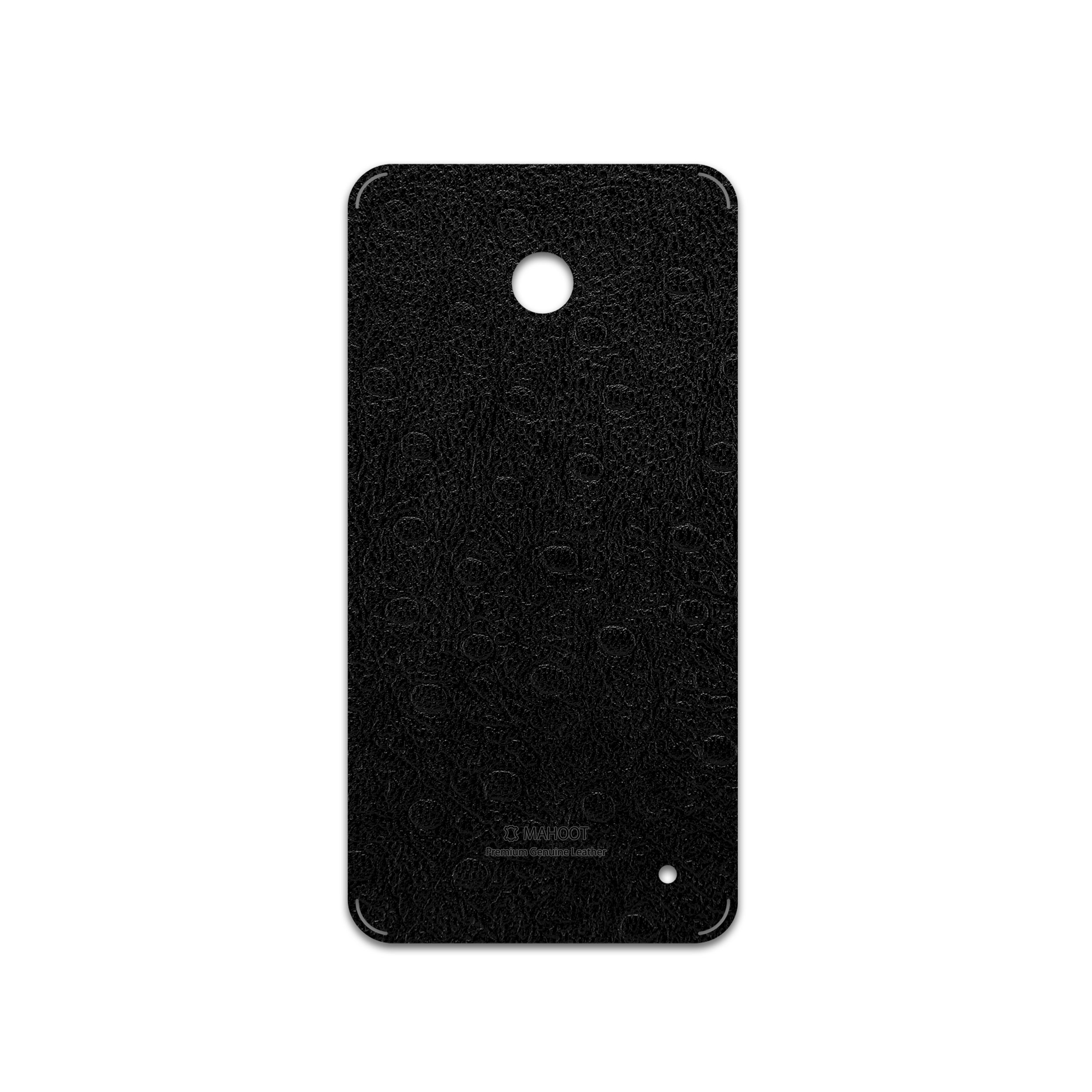 برچسب پوششی ماهوت مدل Ostrich-Leather مناسب برای گوشی موبایل نوکیا Lumia 630