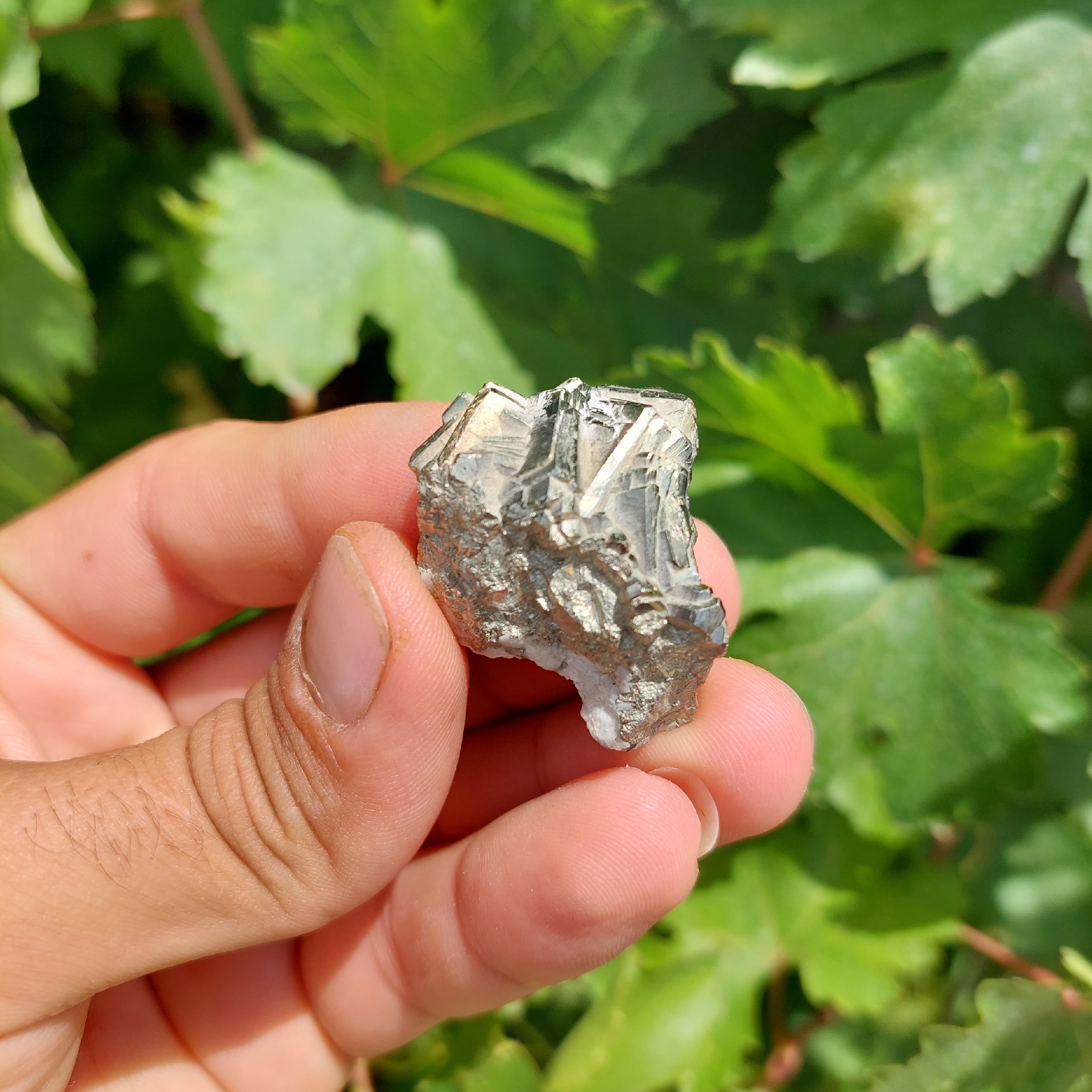 بلور پیریت کوبیک