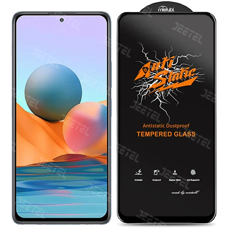 محافظ صفحه نمایش گوشی Xiaomi Redmi Note 10 آنتی استاتیک اورجینال (Mietubl)