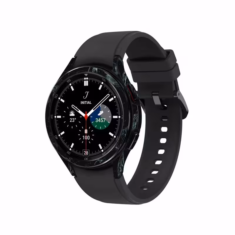 برچسب ماهوت طرح Graphite-Green-Marble مناسب برای ساعت هوشمند سامسونگ Watch4 Classic 46mm | کالا برتری