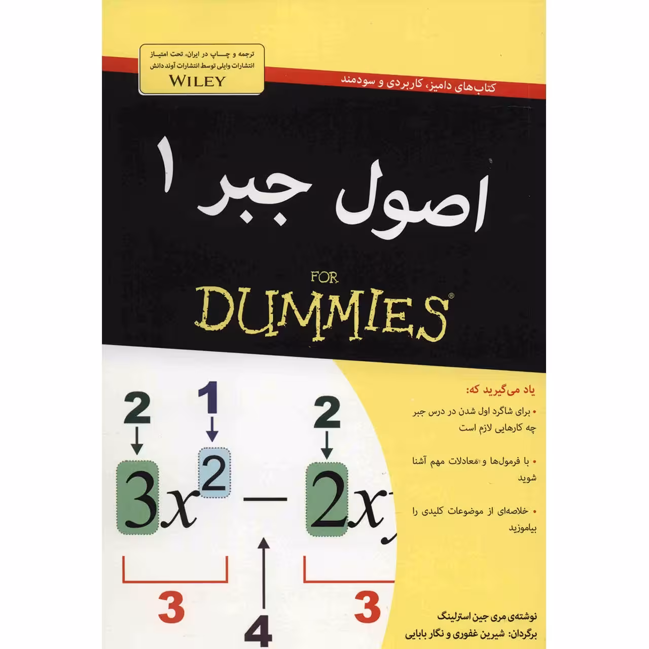 کتاب اصول جبر 1 اثر مری جین استرلینگ