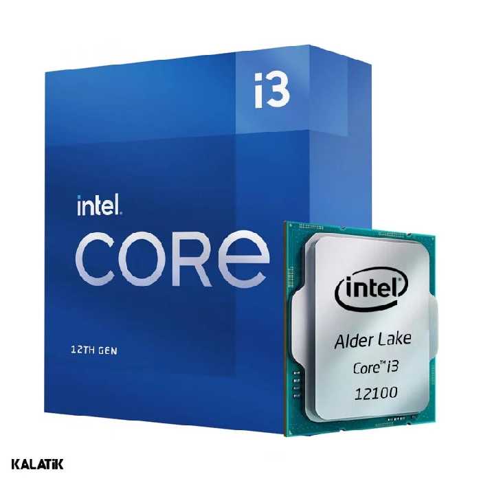 پردازنده مرکزی اینتل مدل Core i3 12100