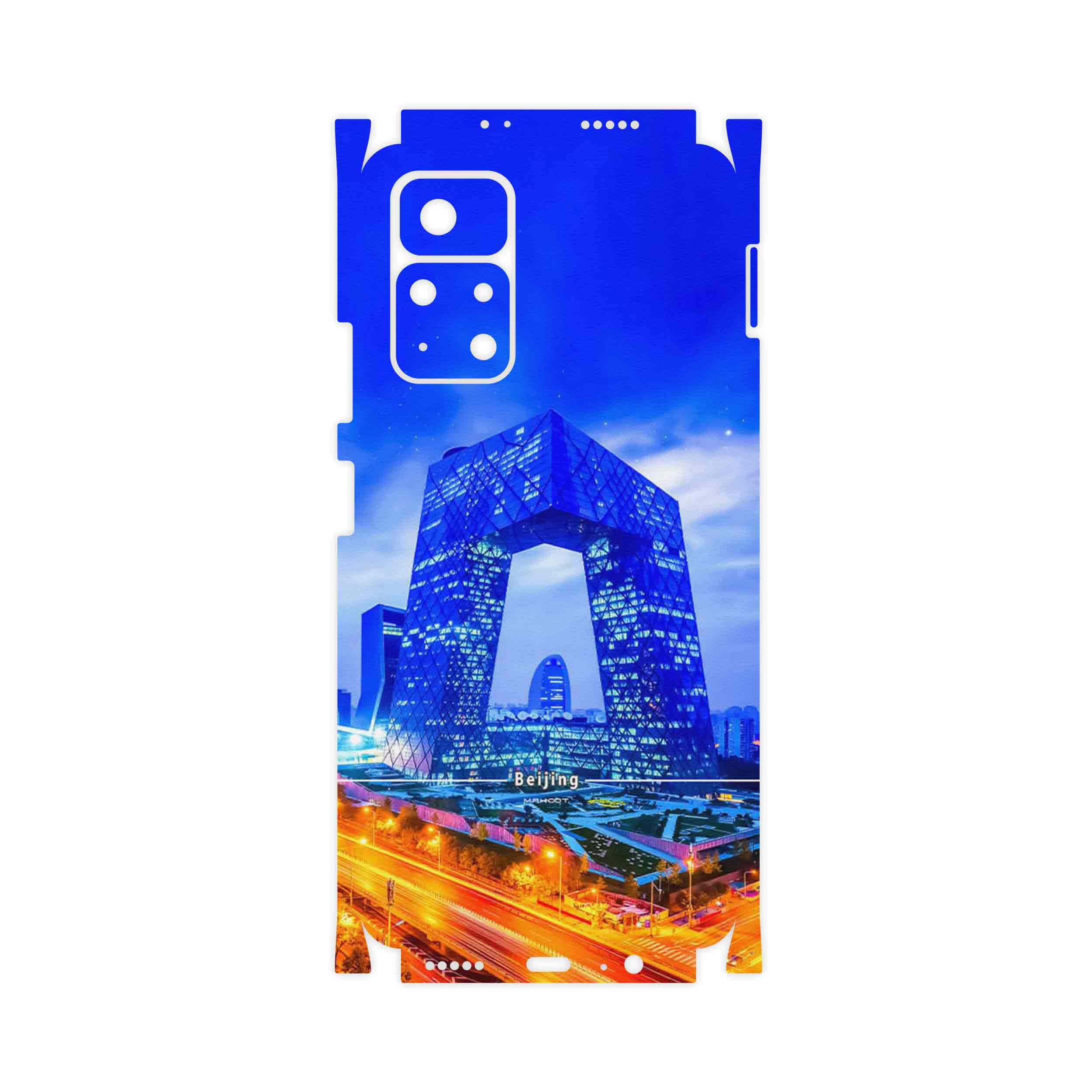 برچسب پوششی ماهوت مدل Beijing city-FullSkin مناسب برای گوشی موبایل شیائومی Poco M4 Pro 5G
